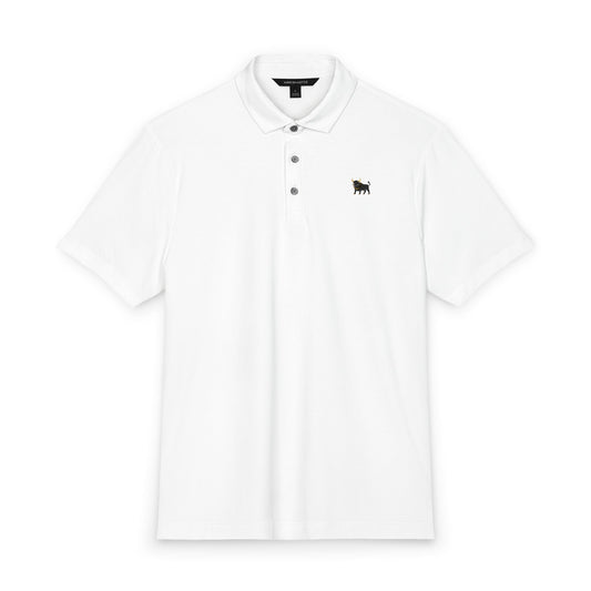 Big Ox Co. EMBROIDERY S / White THE OX ENDURANCE POLO