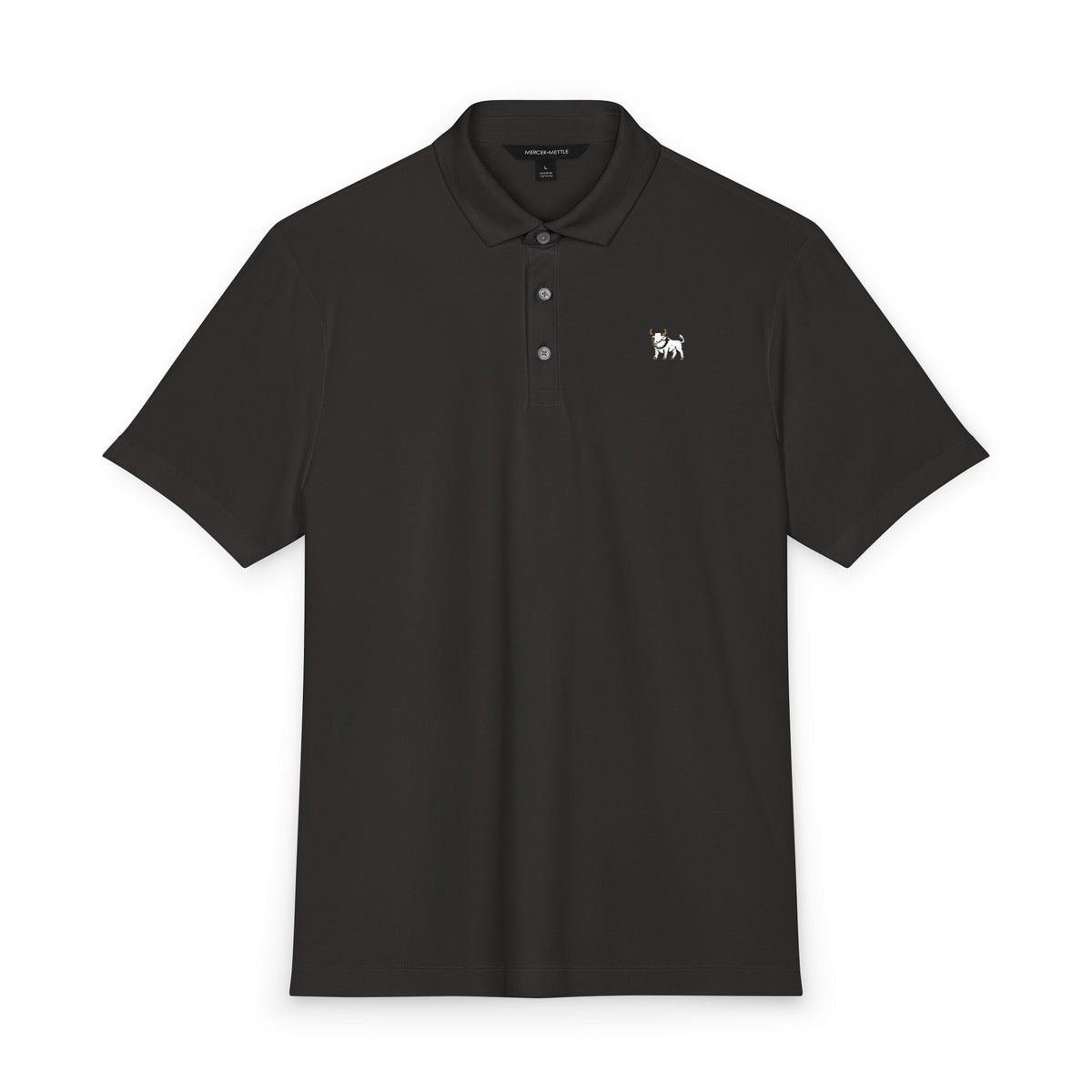 Big Ox Co. EMBROIDERY XS / Anchor Grey THE OX ENDURANCE POLO