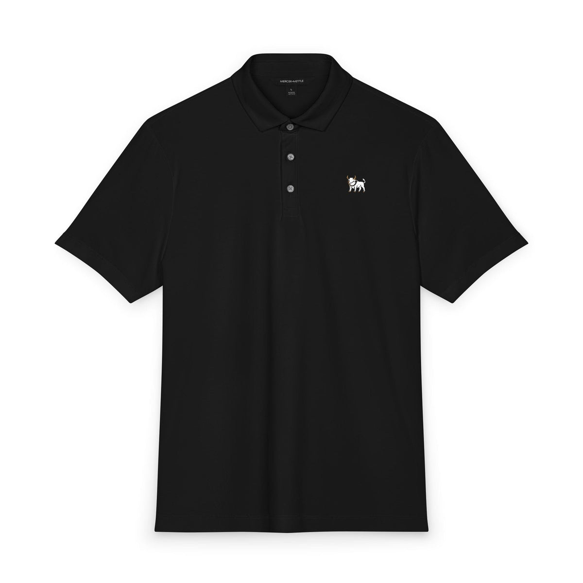 Big Ox Co. EMBROIDERY XS / Deep Black THE OX ENDURANCE POLO