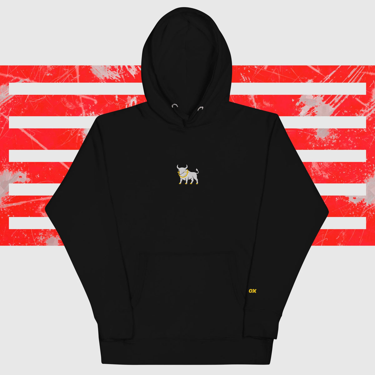 Big Ox Co. T-SHIRT Black / S BIG OX HOODIE | Dark Premium Hoodie