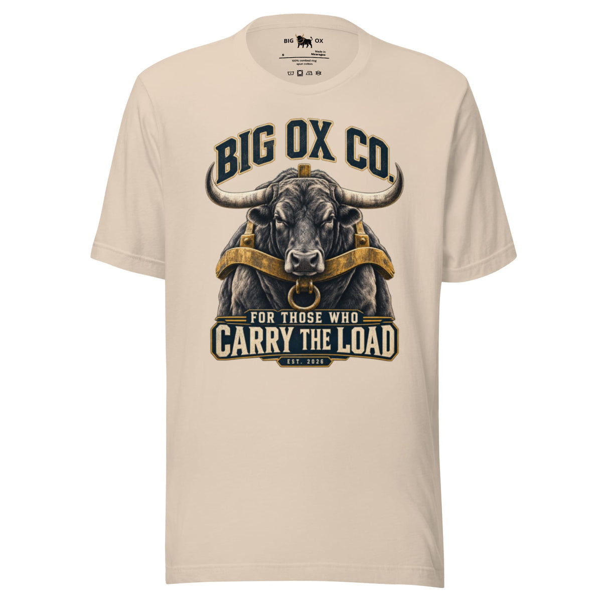 Big Ox Co. T-SHIRT CARRY THE LOAD | Everyday Tee