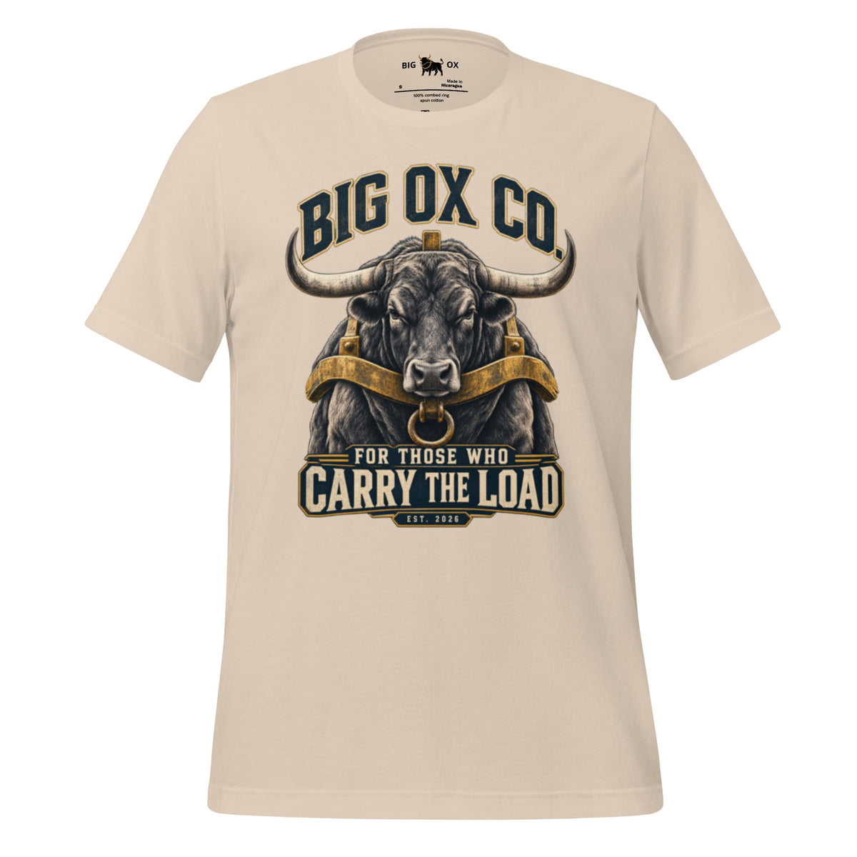 Big Ox Co. T-SHIRT S CARRY THE LOAD | Everyday Tee