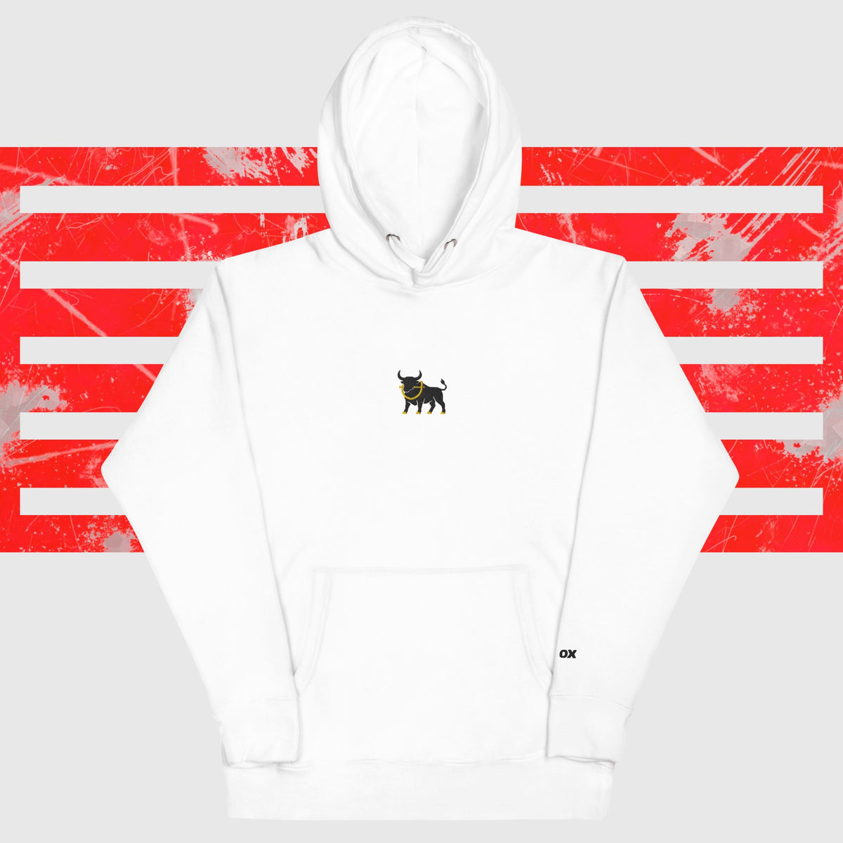 Big Ox Co. T-SHIRT White / S BIG OX HOODIE | Light Hood
