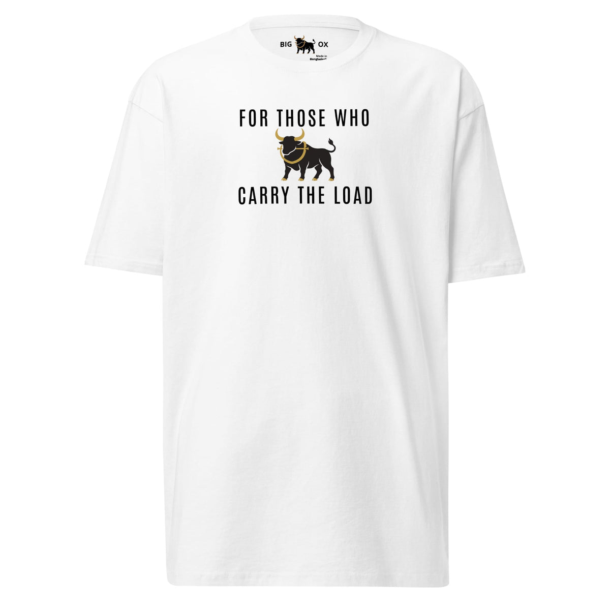 Big Ox Co. T-SHIRT White / S BIG OX UNDERBLAZER TEE | For Those Who Carry The Load