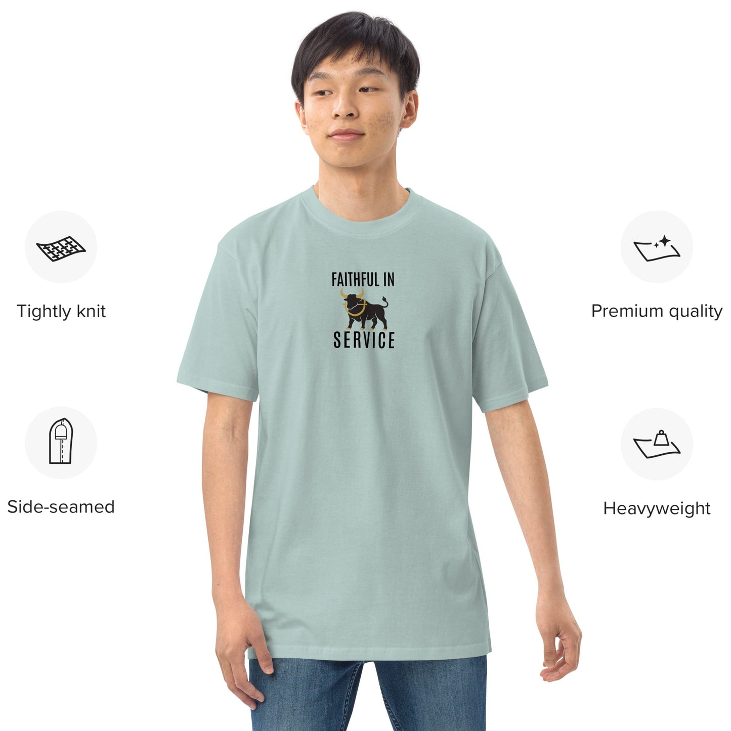 It's A Nelson BIG OX UNDERBLAZER TEE | Faithful In Service
