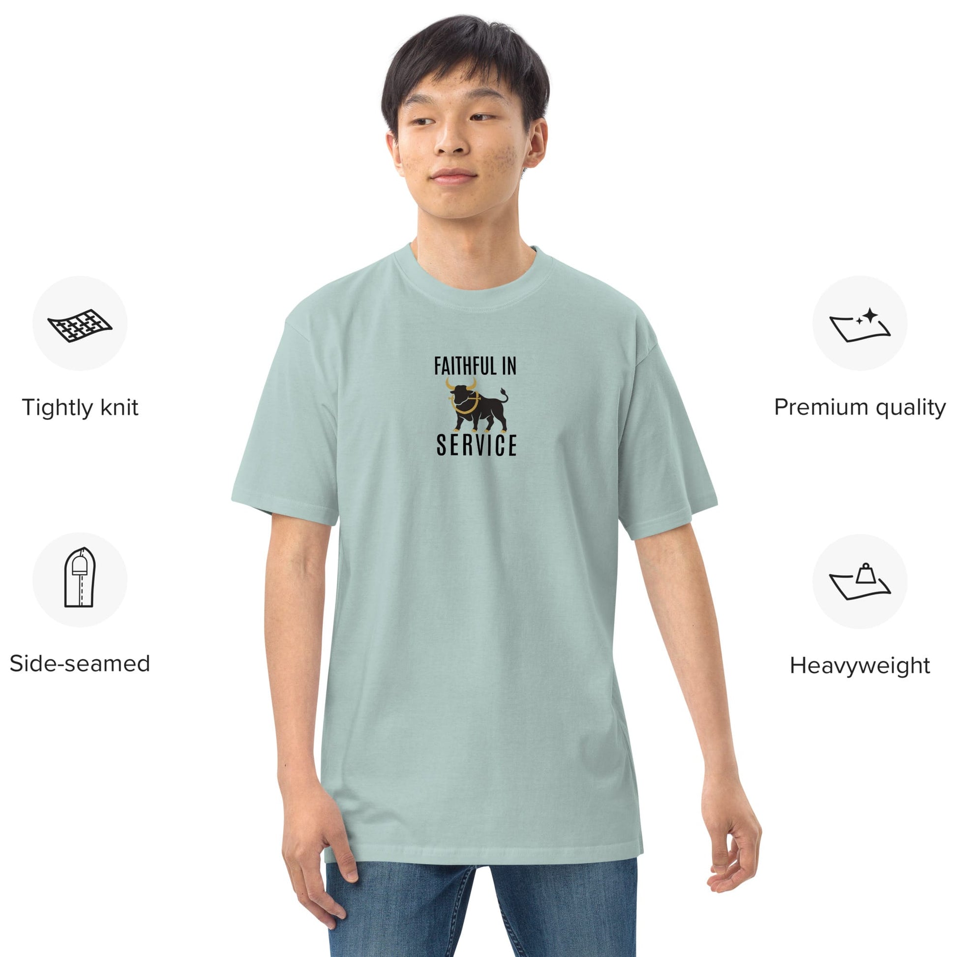 It's A Nelson BIG OX UNDERBLAZER TEE | Faithful In Service