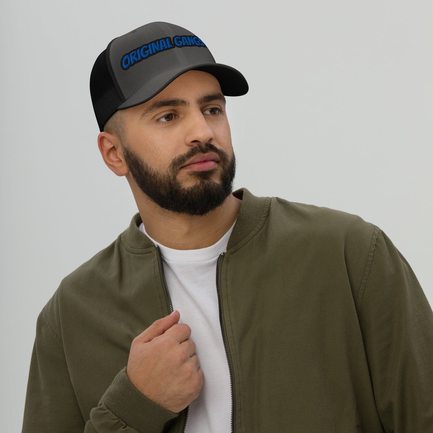 It's A Nelson EMBROIDERY ORIGINAL GANGSTA | Trucker Cap
