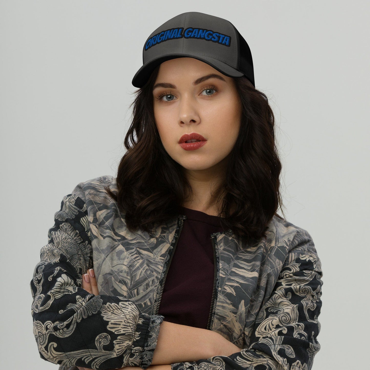 It's A Nelson EMBROIDERY ORIGINAL GANGSTA | Trucker Cap