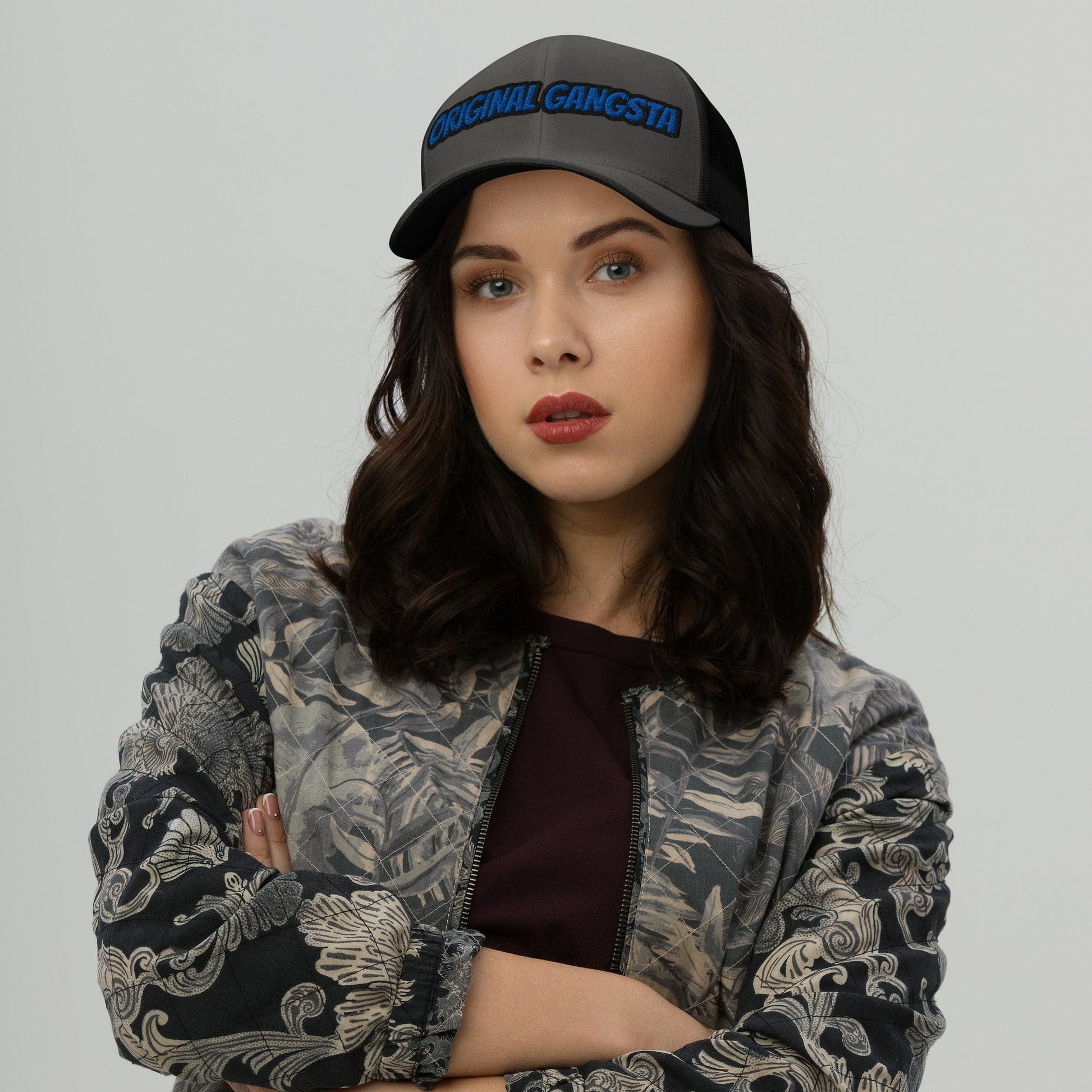 It's A Nelson EMBROIDERY ORIGINAL GANGSTA | Trucker Cap