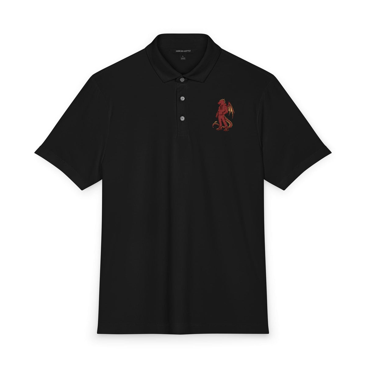 It's A Nelson EMBROIDERY XS / Deep Black STREET DRAGON ENDURANCE POLO