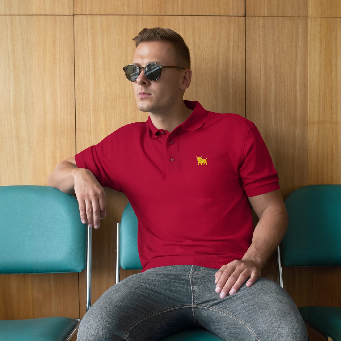 It's A Nelson S BIG OX POLO | Garnet