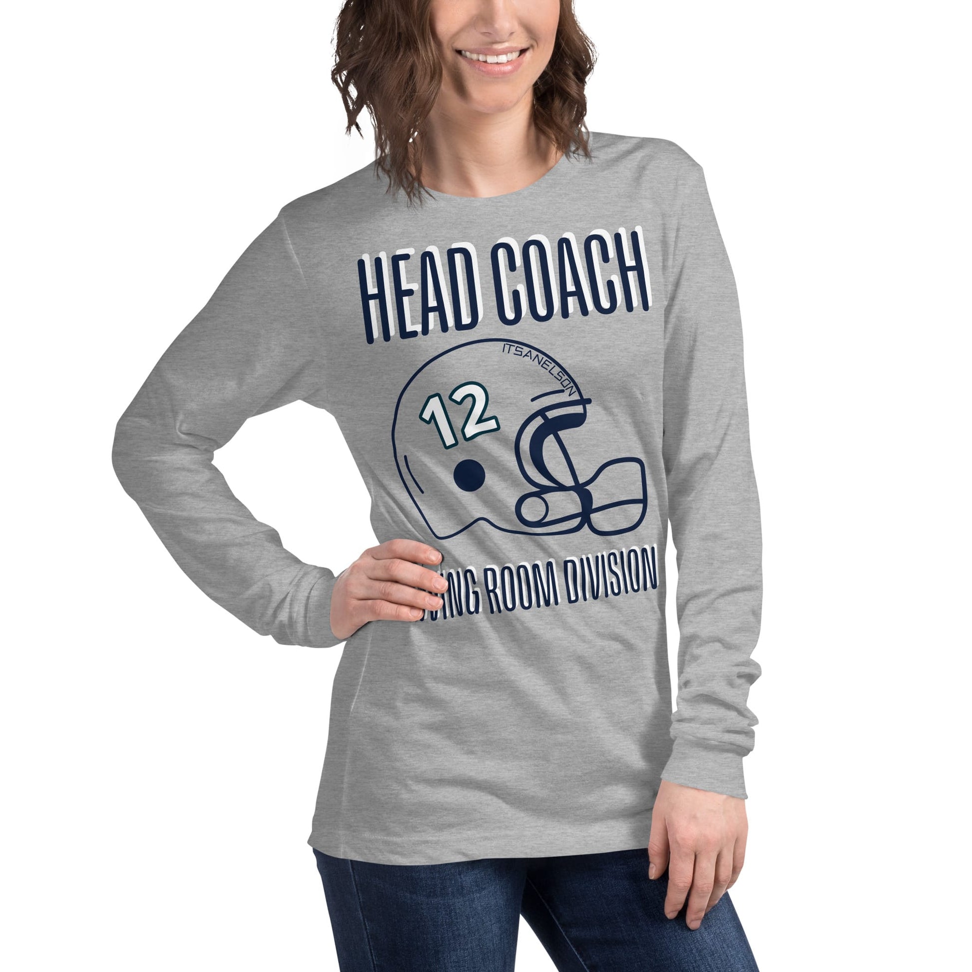 It's A Nelson T-SHIRT HEAD COACH | Unisex Long Sleeve Tee