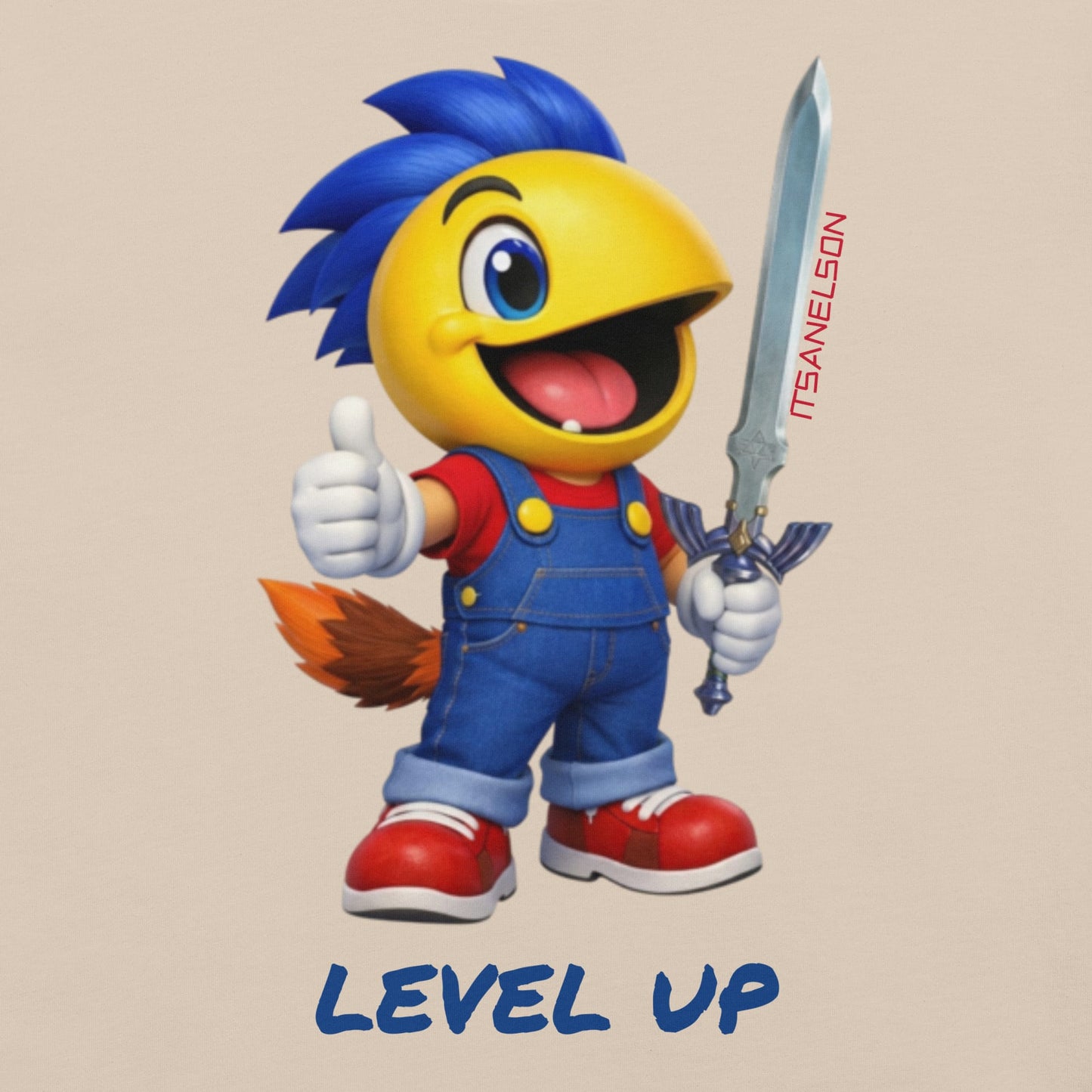 It's A Nelson T-SHIRT LEVEL UP | Unisex T-Shirt 2