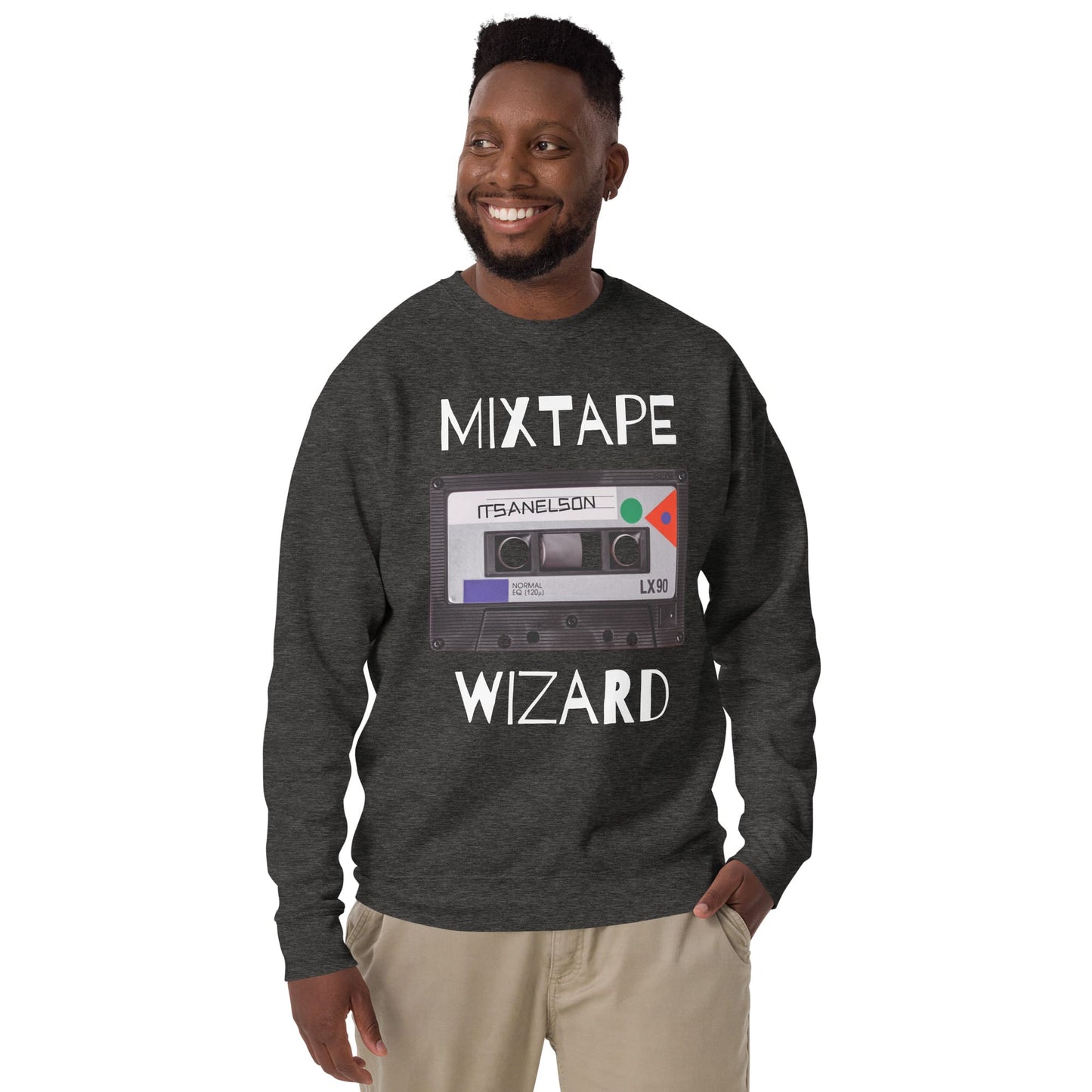 It's A Nelson T-SHIRT MIXTAPE WIZARD! | Unisex Premium Sweatshirt