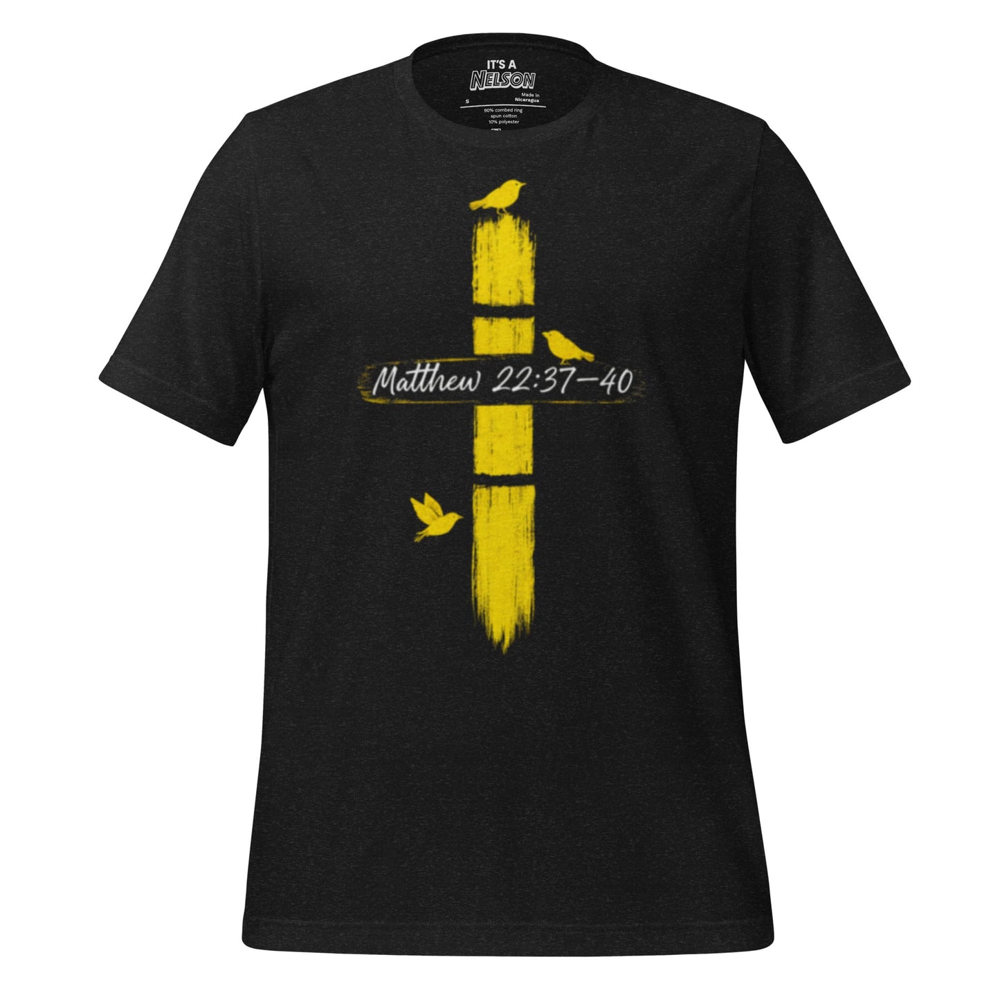 It's A Nelson T-SHIRT S 3 BIRDS AT A CROSS | Unisex T-Shirt
