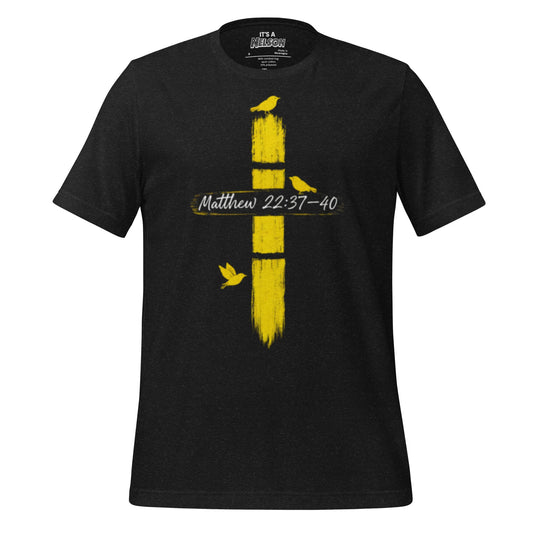 It's A Nelson T-SHIRT S 3 BIRDS AT A CROSS | Unisex T-Shirt